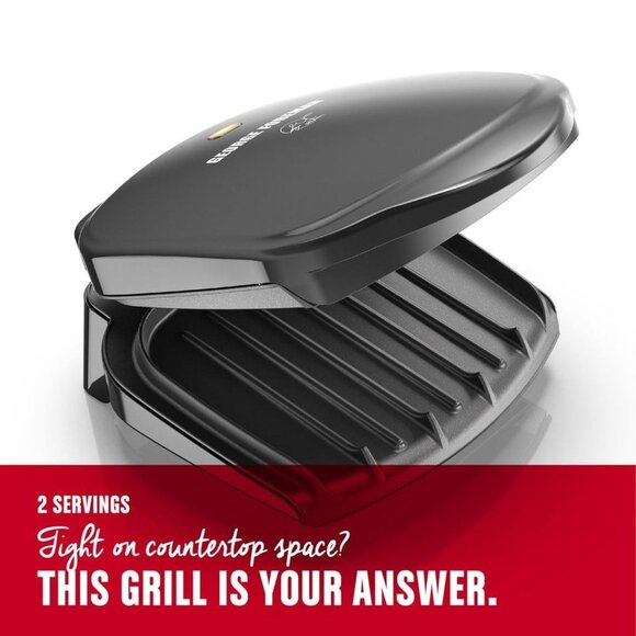 George Foreman 2-Serving Classic Plate Electric - Picture 9 of 10